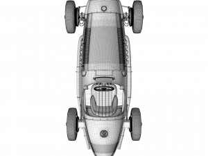 Ferrari F1 125 1950 3D Модель