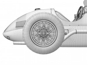 Ferrari F1 125 1950 3D Модель