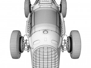 Ferrari F1 125 1950 3D Модель