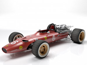 Ferrari F1 312 1966 Model 3D