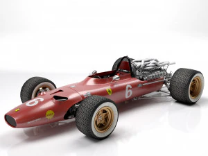 Ferrari F1 312 1966 3D Model