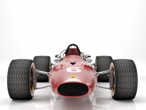 Ferrari F1 312 1966 Model 3D