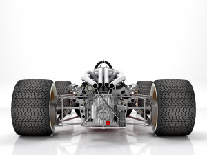 Ferrari F1 312 1966 Model 3D