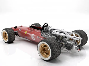 Ferrari F1 312 1966 3D Model