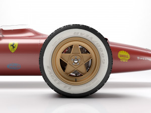 Ferrari F1 312 1966 Model 3D