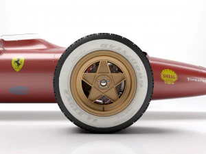 Ferrari F1 312 1966 3D Model