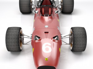 Ferrari F1 312 1966 Model 3D
