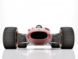 Ferrari F1 312 1966 Model 3D