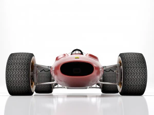 Ferrari F1 312 1966 3D Model