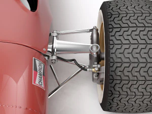 Ferrari F1 312 1966 3D Model