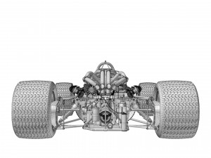 Ferrari F1 312 1966 Model 3D