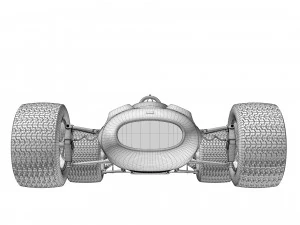Ferrari F1 312 1966 3D Model