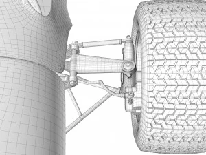 Ferrari F1 312 1966 3D Model