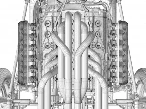 Ferrari F1 312 1966 3D Model