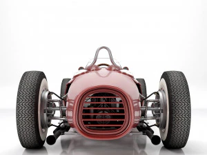 Ferrari F1 156 1961 3D Model