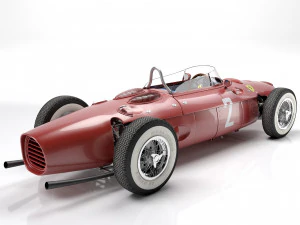 Ferrari F1 156 1961 3D Model