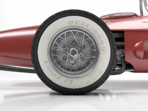 Ferrari F1 156 1961 3D Model