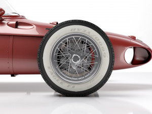 Ferrari F1 156 1961 Modello 3D
