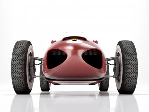 Ferrari F1 156 1961 3D Model