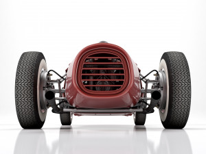 Ferrari F1 156 1961 Modello 3D