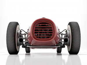 Ferrari F1 156 1961 3D Model