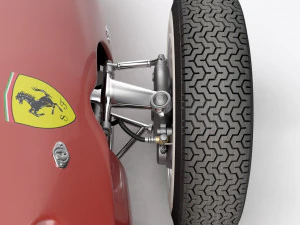 Ferrari F1 156 1961 3D Model