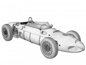 Ferrari F1 156 1961 3D Model