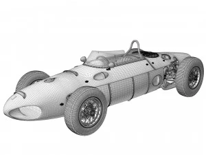 Ferrari F1 156 1961 3D Model
