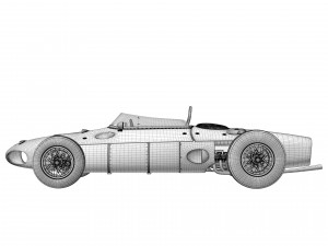 Ferrari F1 156 1961 Modello 3D