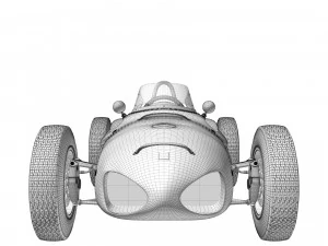 Ferrari F1 156 1961 3D Model