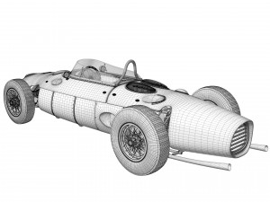 Ferrari F1 156 1961 Modello 3D