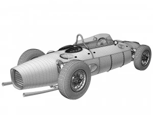 Ferrari F1 156 1961 3D Model