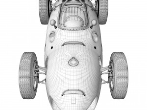 Ferrari F1 156 1961 Modello 3D