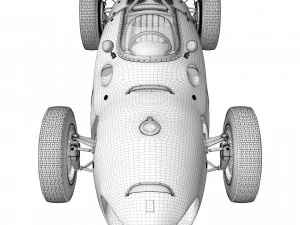 Ferrari F1 156 1961 3D Model
