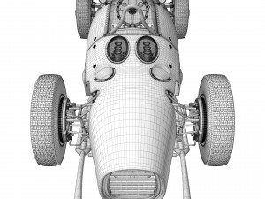 Ferrari F1 156 1961 Modello 3D