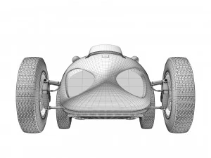 Ferrari F1 156 1961 3D Model