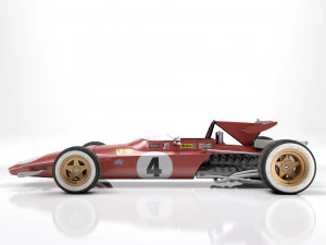 Ferrari F1 312 B 1970 3D Model