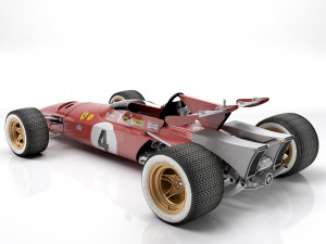 Ferrari F1 312 B 1970 3D Model