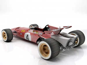 Ferrari F1 312 B 1970 3D Model