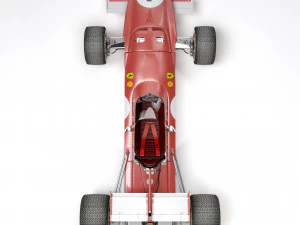 Ferrari F1 312 B 1970 3D Model