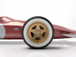 Ferrari F1 312 B 1970 3D Model