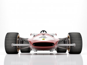 Ferrari F1 312 B 1970 3D Model