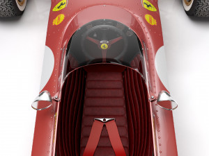 Ferrari F1 312 B 1970 3D Model