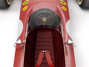 Ferrari F1 312 B 1970 3D Model