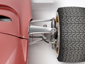 Ferrari F1 312 B 1970 3D Model