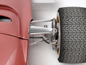 Ferrari F1 312 B 1970 3D Model