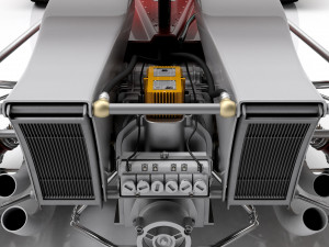 Ferrari F1 312 B 1970 3D Model