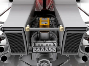 Ferrari F1 312 B 1970 3D Model