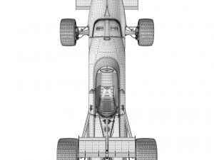 Ferrari F1 312 B 1970 3D Model