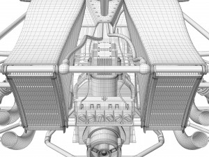 Ferrari F1 312 B 1970 3D Model